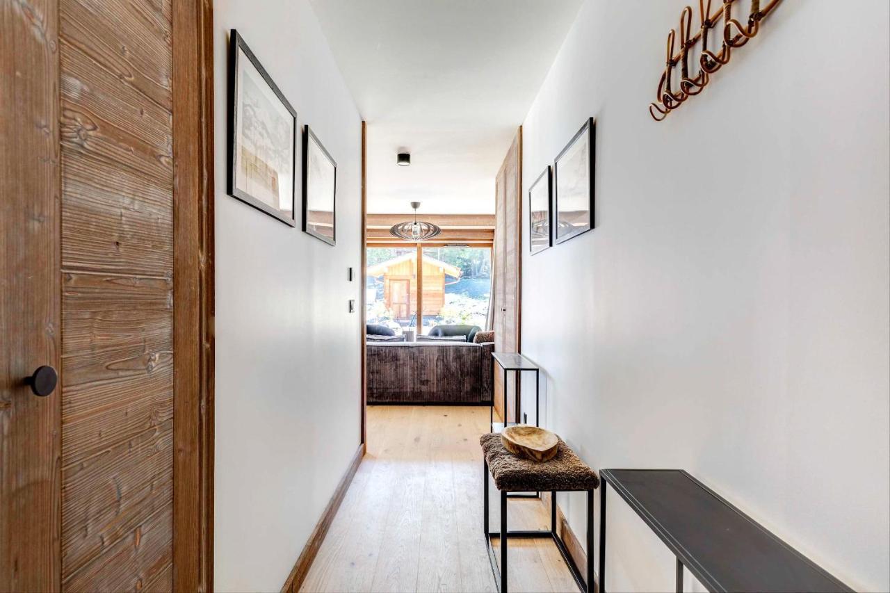 4-Room Apartment With Garden, Gym And Shared Spa Megève Extérieur photo